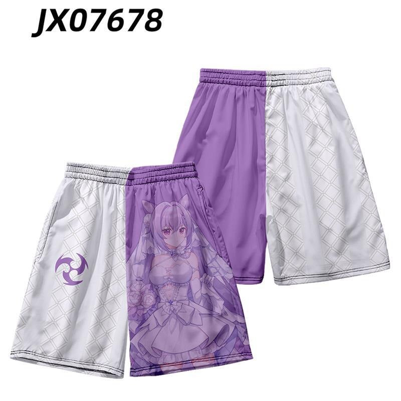 Genshin Impact Short-sleeved T-shirt Tingni Kuaiyu Pain Clothes Summer Animation Cos Clothes