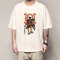 Men's Summer Pirate King Printed T-shirt, Light Moon Oda Short Sleeves, and Country of the Beasts Kai Duo Peripheral Clothes