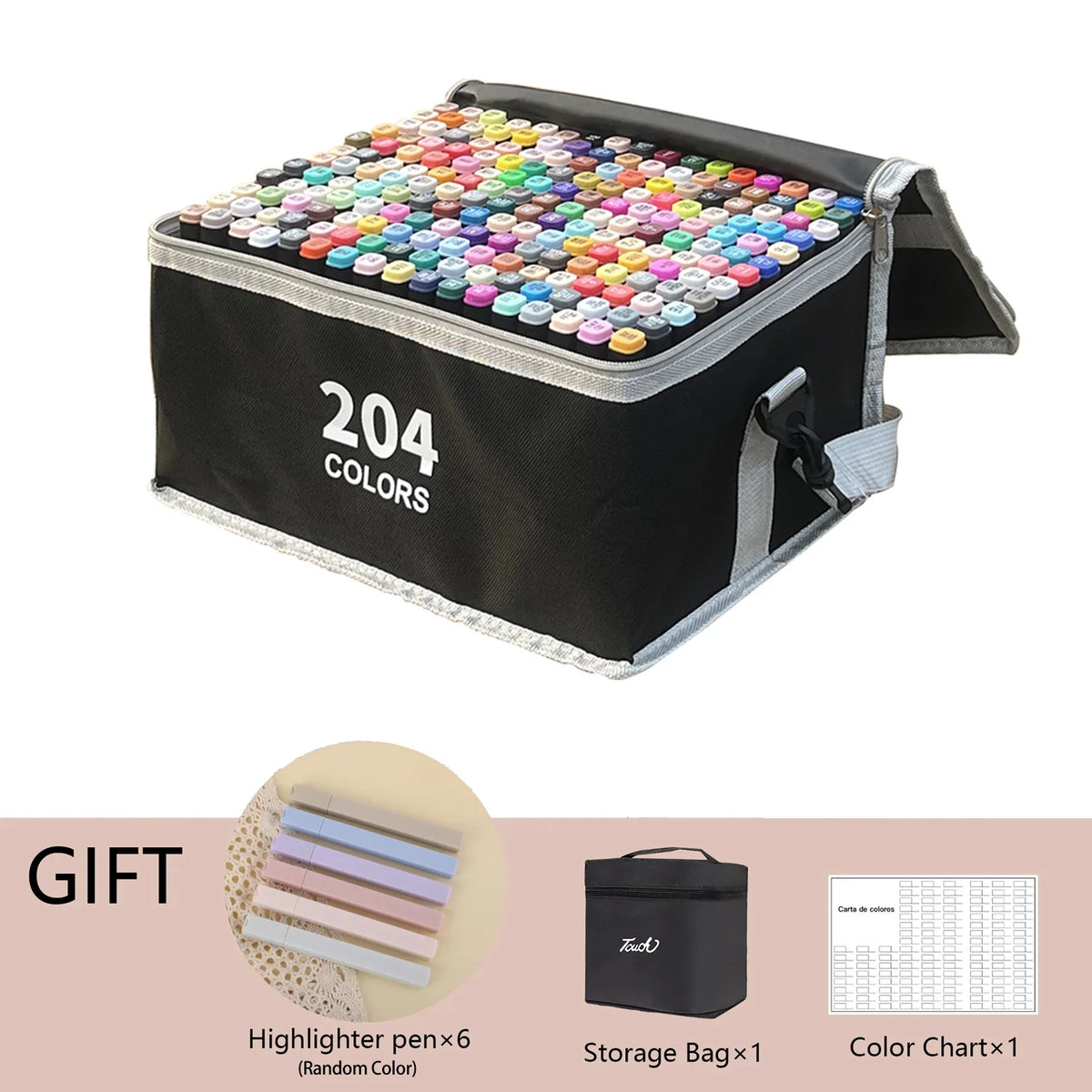 24/36/48/60/80/120/168/262 Colors Alcohol Drawing Markers Dual Tip Permanent Art Sketch Markers for Illustration School Supplied